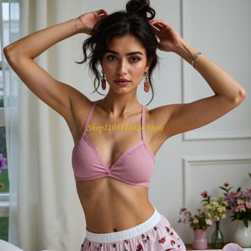Cotton Bra Everyday - N5KE Katoenen gekruiste bh Ademende stof