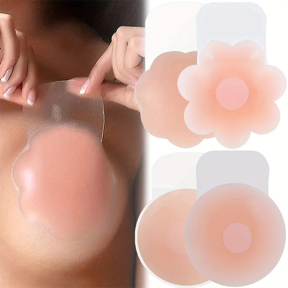 Push Up Bra Silicone - 1 Paar Siliconen Tepel Cover Lift