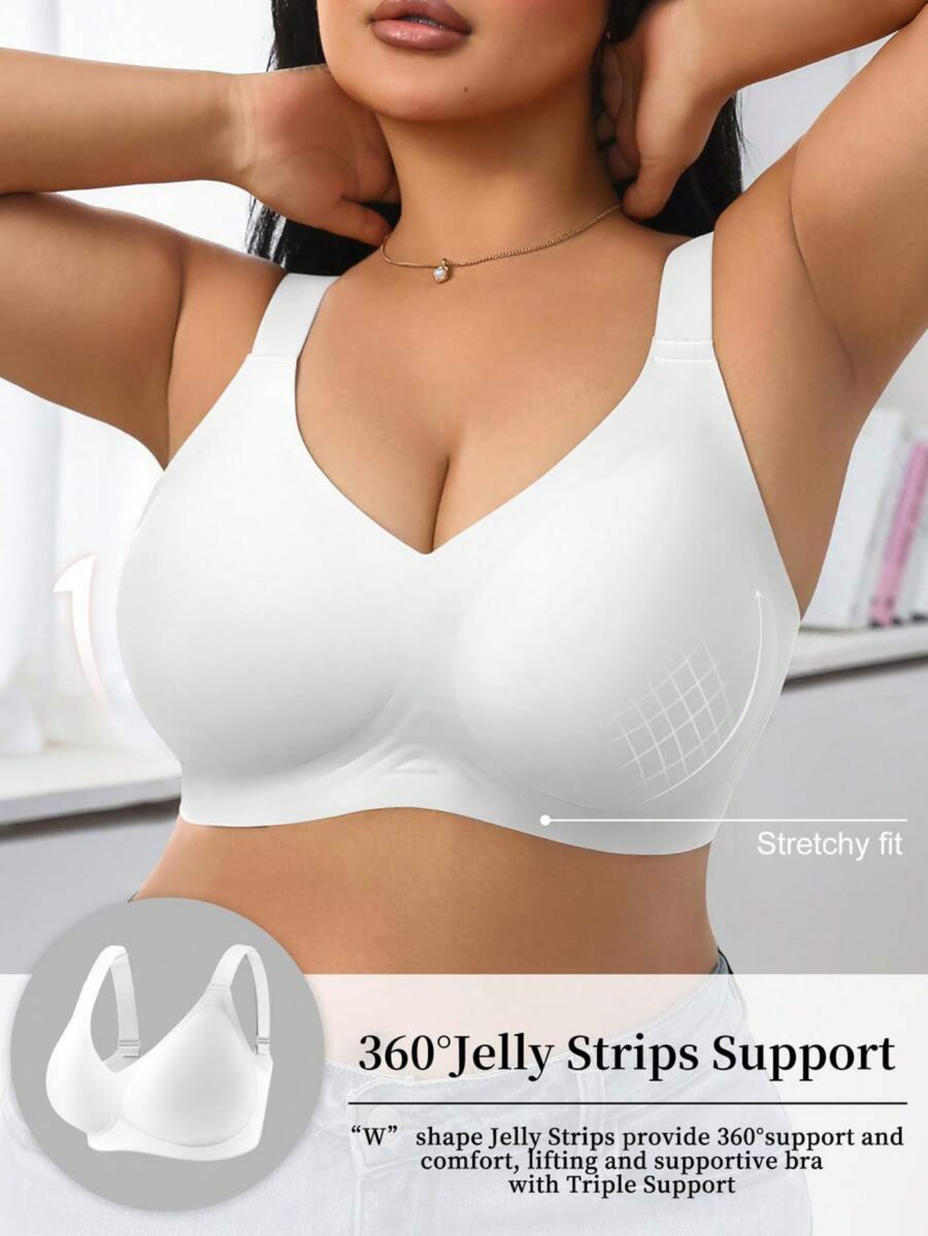 Sportbeha met hoge ondersteuni - Wirefree Bra Comfort recensie en prijs