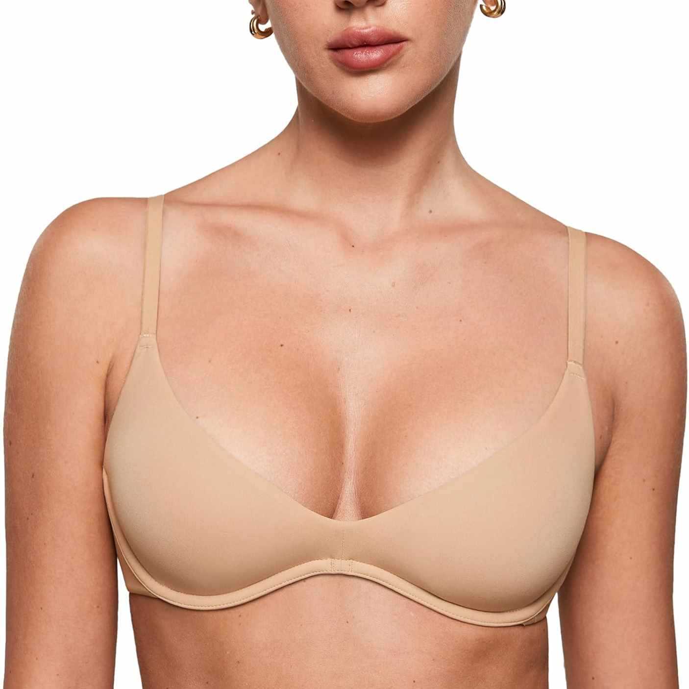 Naadloze, niet-gevoerde bh met - Wirefree Bra Comfort recensie en prijs