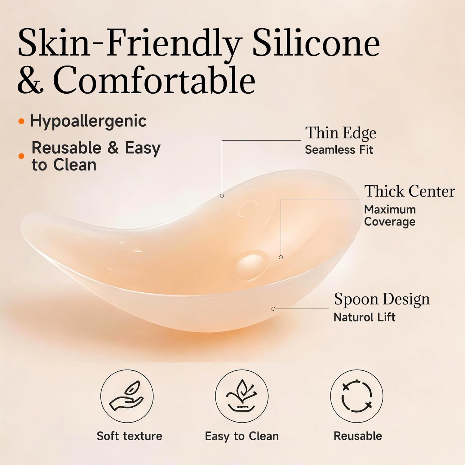 Siliconen tepelhoezen Zelfklev - Push Up Bra Silicone recensie en prijs