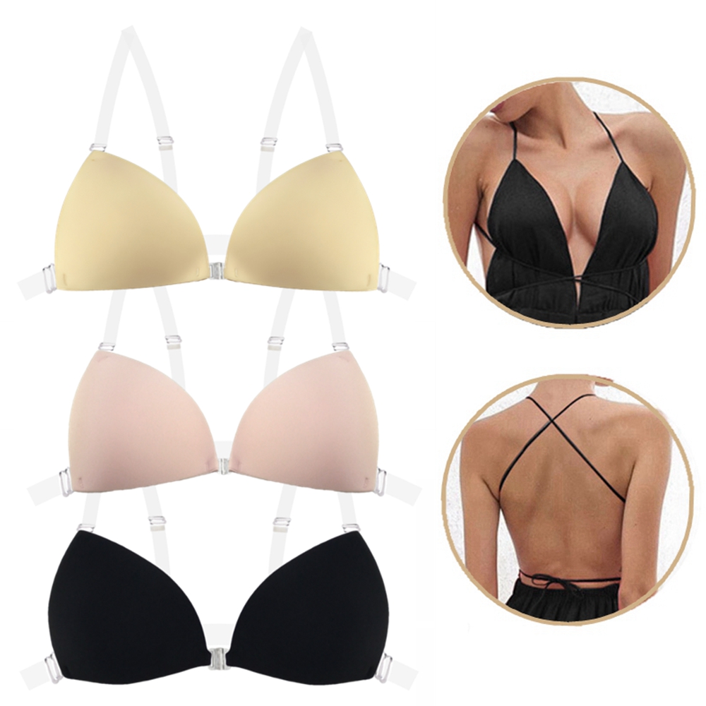 Kleverige beha voor vrouwen, r - Push Up Bra Silicone recensie en prijs