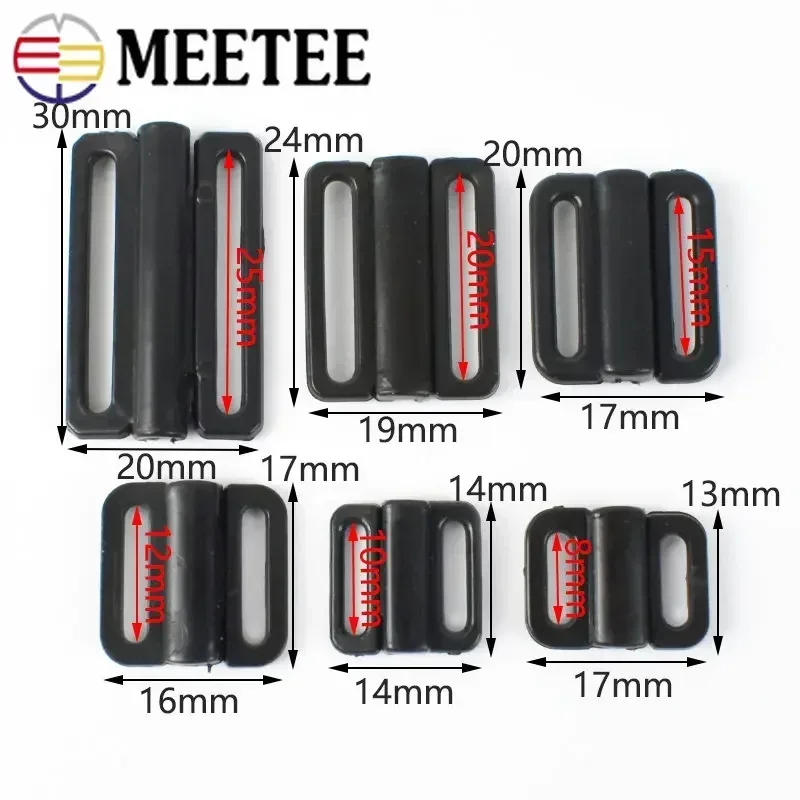 100Sets Meetee 8-25mm Plastic  - Nursing Bra Clip recensie en prijs